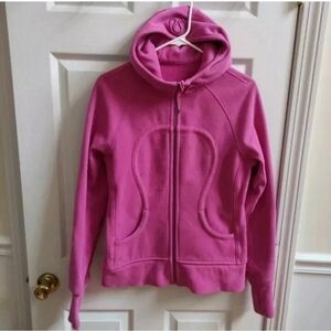 Lululemon Scuba Hoodie Pink Fit Women's S